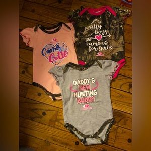 Bundle of camo onesies
